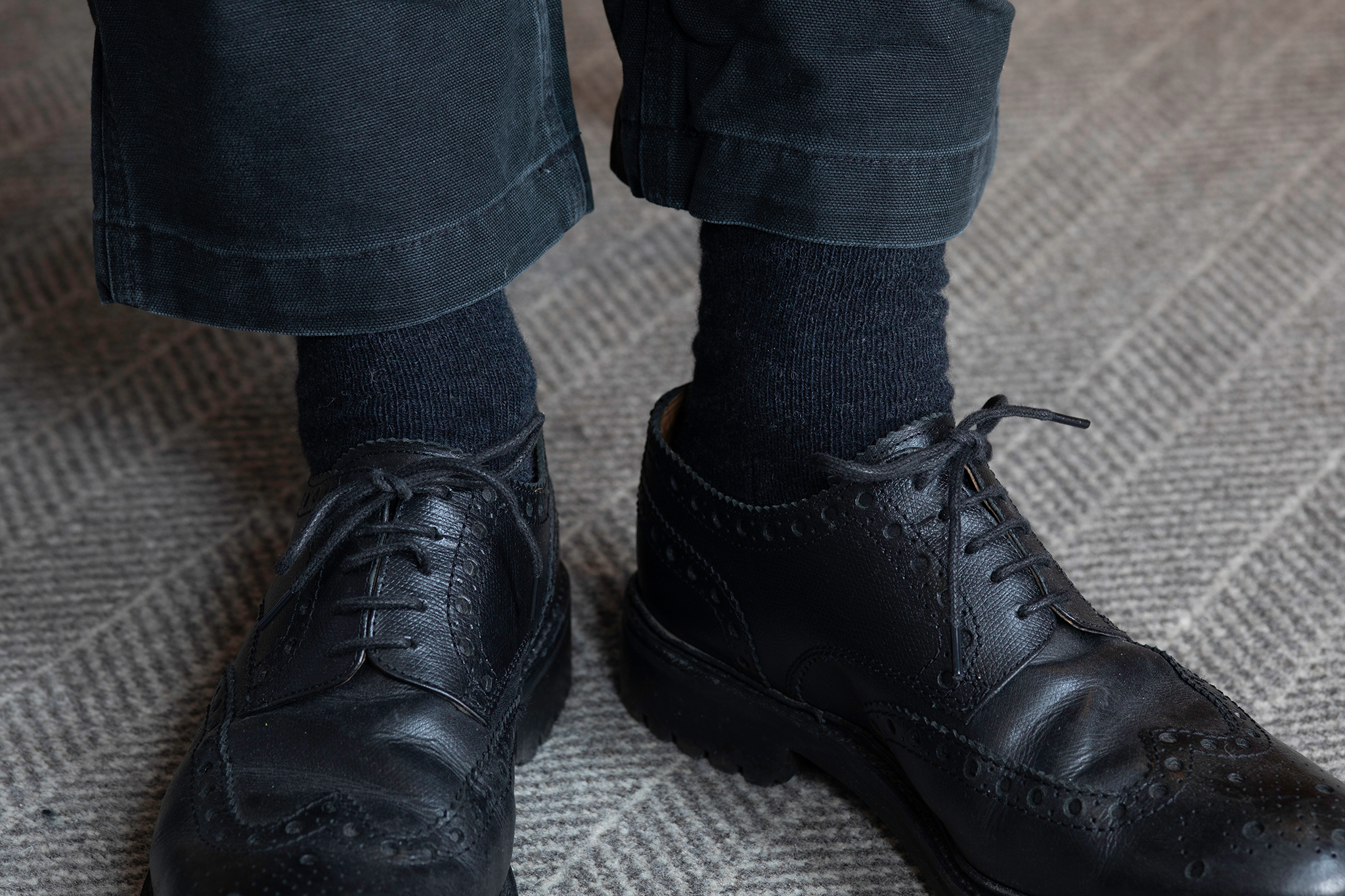 58 Mile Sock / Being knitted