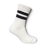 58mile Socks | Chalk.Midnight Stripe
